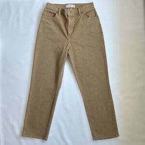 Abercrombie & Fitch The 90s Straight Ultra High Rise- 29/8s Curve Love